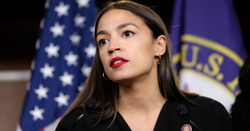 AOC Roasted After Picture Surfaces of Her Dining in Florida