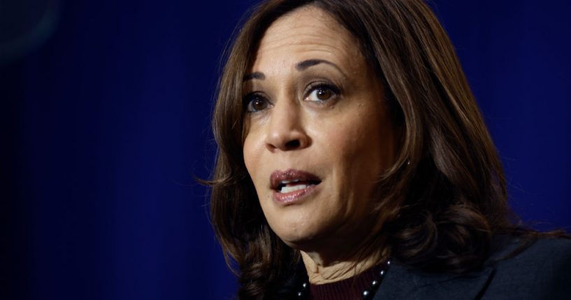 Watch: Kamala Harris Caught Taking Credit For Trump-era Accomplishment 