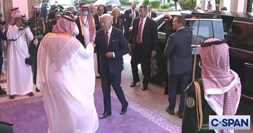 Biden Mocked Over Fist Bump With Saudi Crown Prince Humiliated Our Entire Country