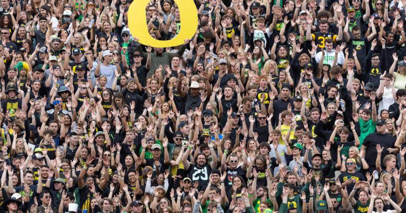 Viral Video Shows Oregon Football Fans Shouting Anti Mormon Chant