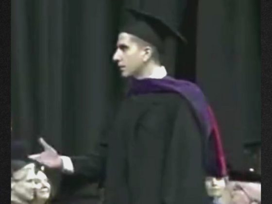 Video shared on Twitter shows a man identified as Bryan Kohberger at a recent graduation ceremony.