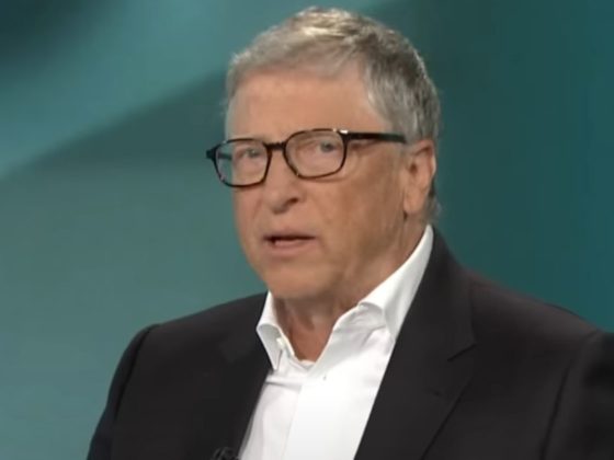 Bill Gates appears on the Australian news show "7.30."