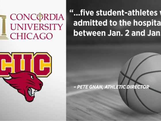 Chicago's Concordia University temporarily suspended a coach after a grueling workout reportedly sent several basketball players to the hospital.