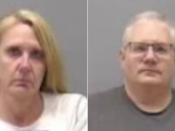 Two Illinois EMS workers, Peter Cadigan, right, and Peggy Finley, left, have been charged with first-degree murder after their patient, Earl Moore Jr., died.