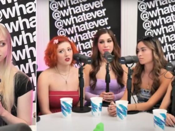 Social media influencer Mary Morgan, left, told a panel of OnlyFans entrepreneurs "I think that you're making a huge mistake" by monetizing their sexuality.