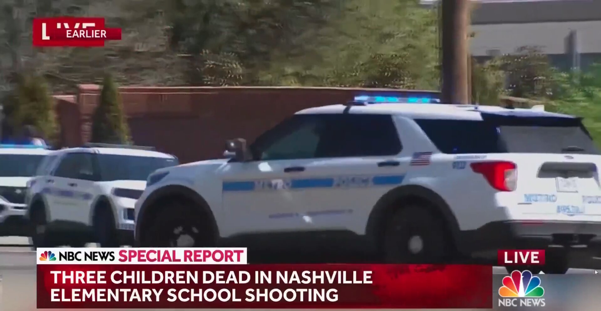  -; - ?E CHILDREN DEAD IN NASHVILL B - ELEMENTARY SCHOOL SHOOTING w @ NBC NEWS 