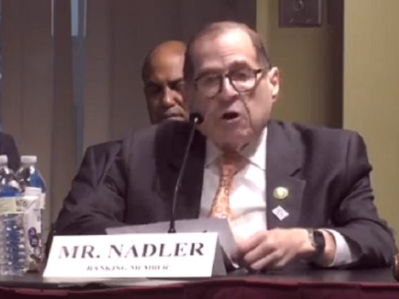 Democratic Rep. Jerry Nadler speaks during a House Judiciary Committee hearing in Manhattan on Monday.