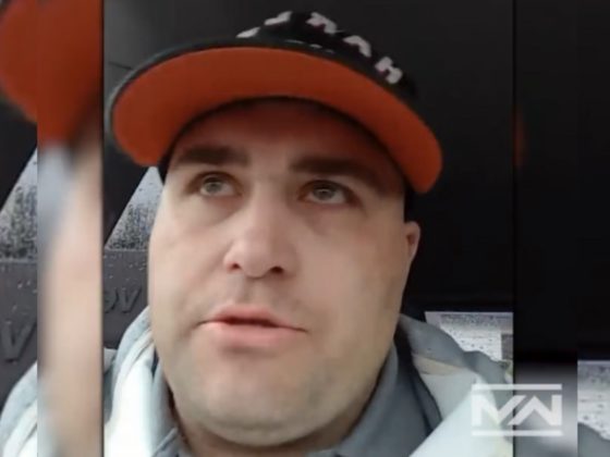 Joseph Eaton, the suspect in four murders in Maine last week, is pictured in a video he reportedly posted to Facebook the day before the killings.