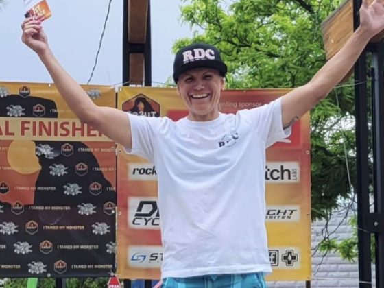 Lesley Mumford, a man who claims to be a woman, took first place in a women's cycling race in Colorado last weekend.