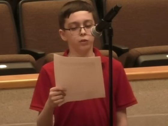 Liam Morrison was pulled out of his gym class at Nichols Middle School in Middleborough, Massachusetts, for wearing a t--shirt that stated a simple truth. He then spoke out during recent school committee meeting.