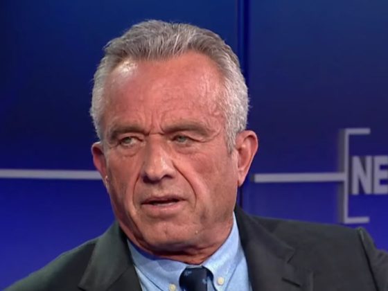 Democratic presidential candidate Robert F. Kennedy Jr. speaks on NewsNation Wednesday.