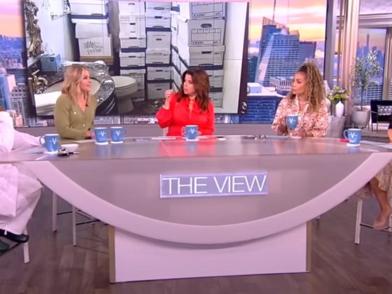 "The View" panelists discuss Donald Trump's federal indictment on Monday.
