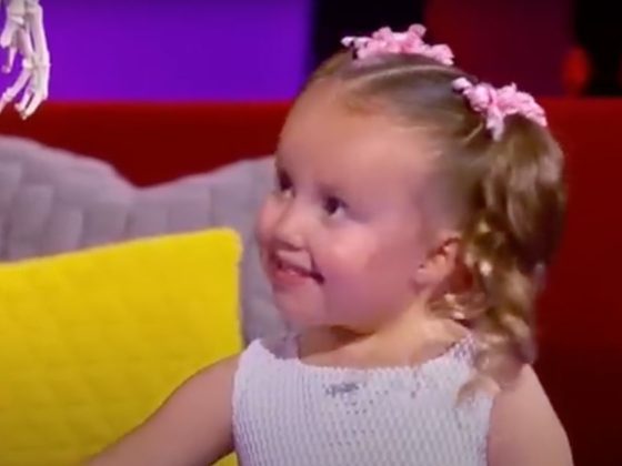 In a March 5, 2017 episode of “Little Big Shots,” 4-year-old Brielle talks about gender-specific bone structure.