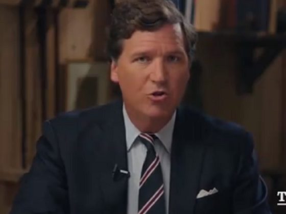 Former Fox News host Tucker Carlson appears on the second episode of "Tucker on Twitter."
