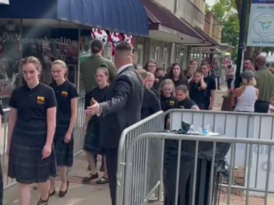 After being forced to stop singing the national anthem at the Capitol, the Rushingbrook Children's Choir was invited to perform at a Donald Trump rally in South Carolina on Friday.