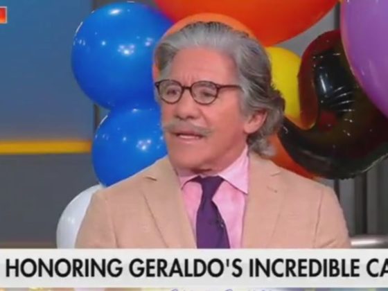 At his going-away party on Fox Friday, Geraldo Rivera talked about how affirmative action shaped his career.