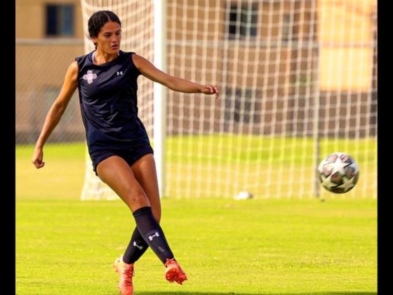 Thalia Chaverria, a soccer player at New Mexico State University, died unexpectedly on Monday.