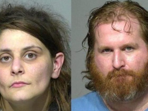 This Twitter screen shot shows Katie Koch (L), who is facing four felony counts and two misdemeanors, and Joel Manke (R), who is facing four felony counts.