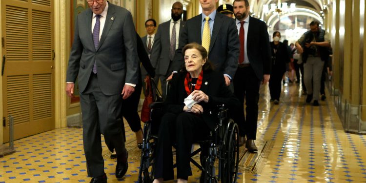Dianne Feinstein Fell and Was Sent to the Hospital
