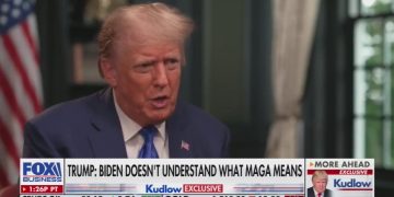 Trump Questions Whether Biden Understands What ‘MAGA’ Means