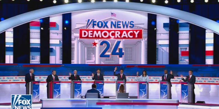 Watch: 6 out of 8 GOP Presidential Candidates Say They Would Support Trump if He Is Convicted