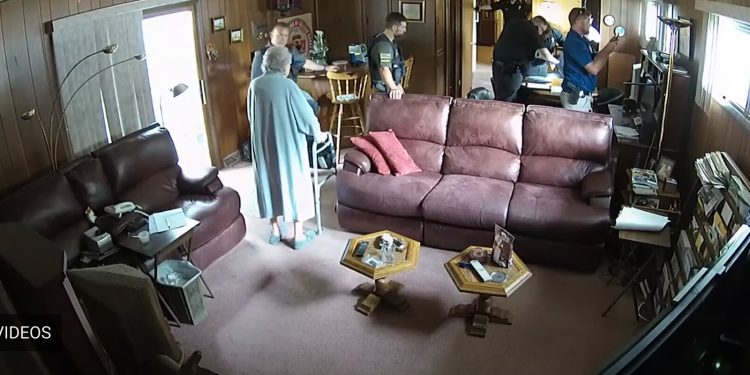 Video of Elderly Kansas Newspaper Co-Owner Being Raided By Police Released After Death