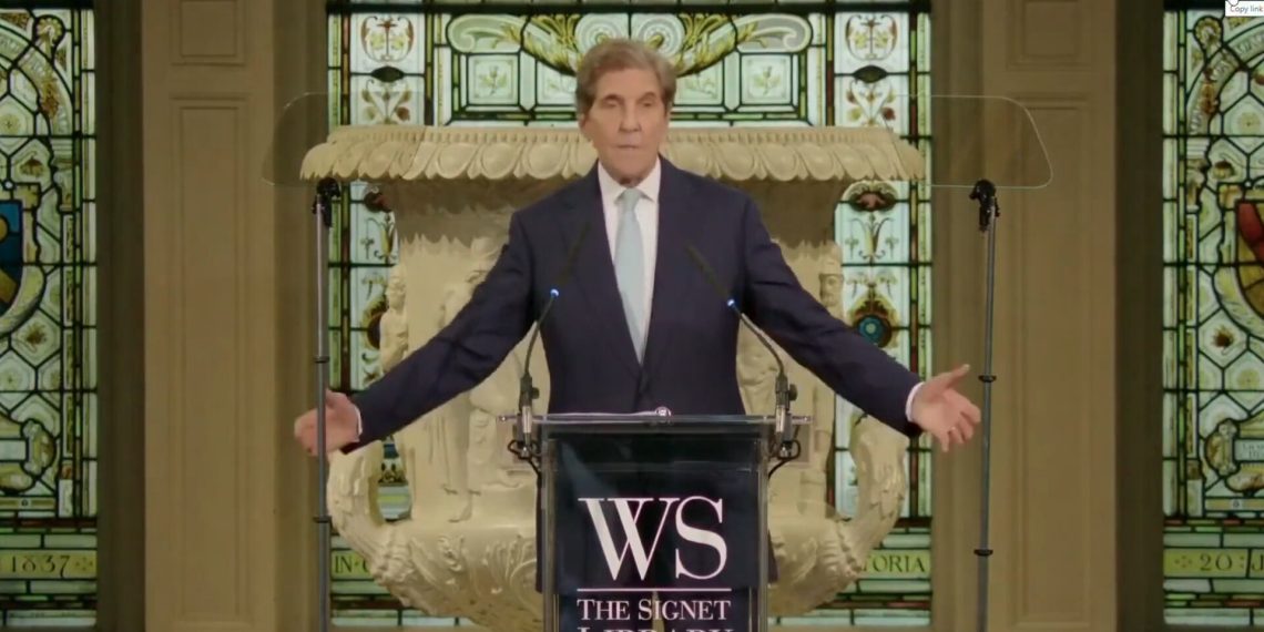 John Kerry Appears to Label People Who Do Not Believe in Climate Change Cult Members