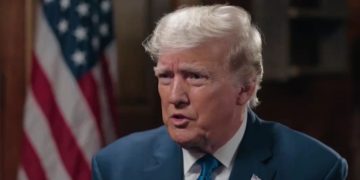 Former President Donald Trump speaks with Tucker Carlson in a Wednesday interview on "Tucker on X."