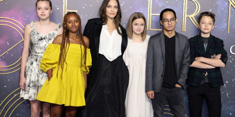 Angelina Jolie Says Having Children ‘Saved’ Her