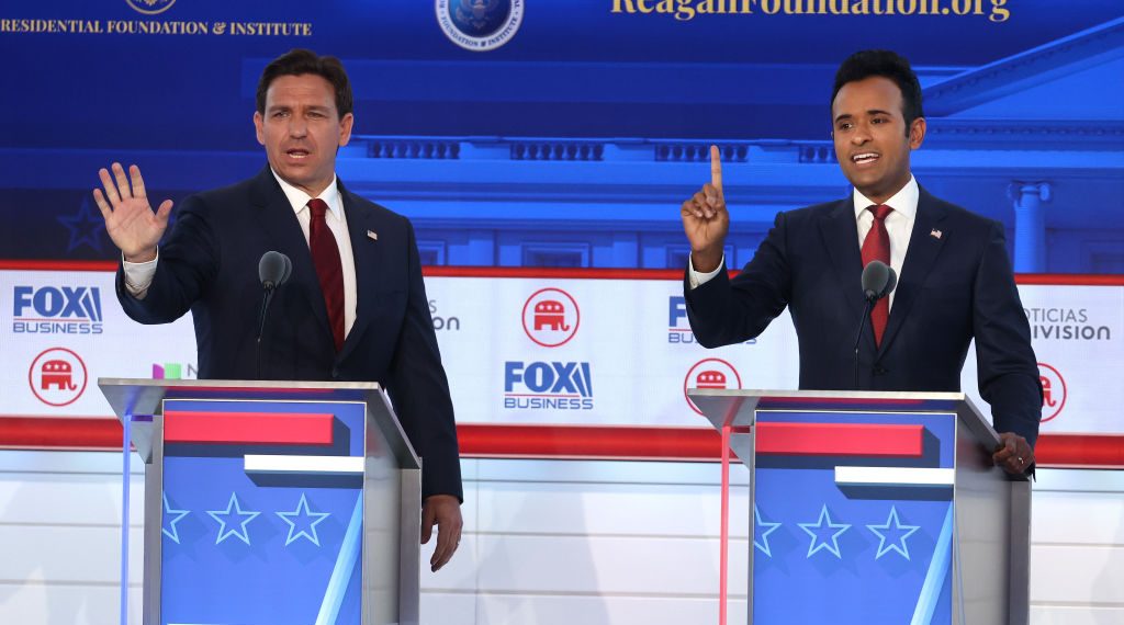 DeSantis Shuts Down Debate Moderators Asking Candidates to ‘Vote’ Opponent ‘Off the Island’