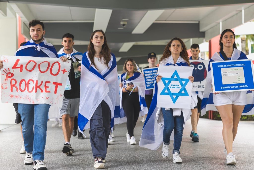 An Israeli university student in Florida told the IJR how the ongoing conflict between Israel and Hamas is affecting his family and friends, and about taking part in a pro-Palestinian protest at Florida Atlantic University.