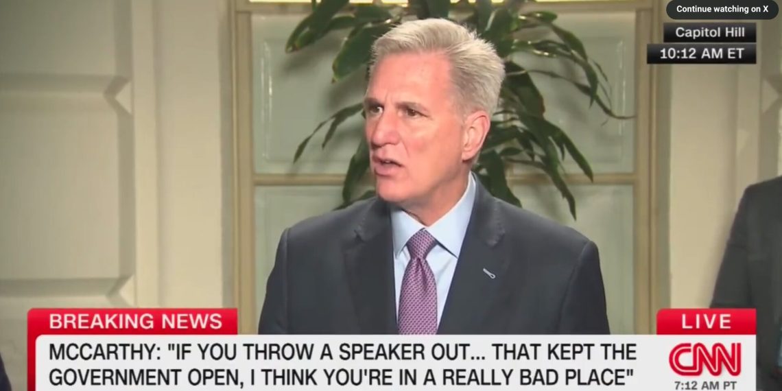 McCarthy Rules Out Working With Dems to Keep His Job: ‘We’re in the Majority, You Don’t Surrender’