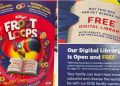 Kellogg’s Froot Loops is promoting a digital library for kids "with equity, diversity and inclusion content” advertised on boxes of the cereal in Canada.