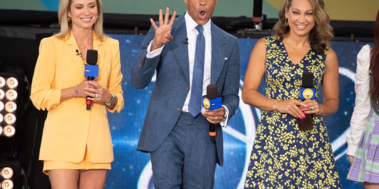 Amy Robach and T.J. Holmes Go Public on Social Media — Announce Podcast