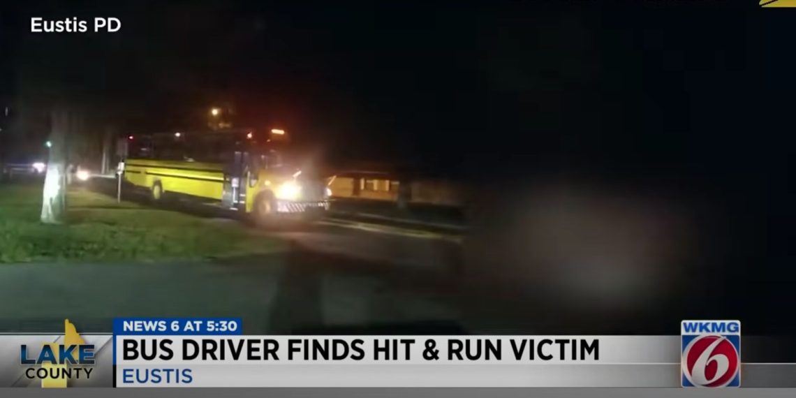 School Bus Driver Saves Hit-and-Run Victim Found Lying in the Street