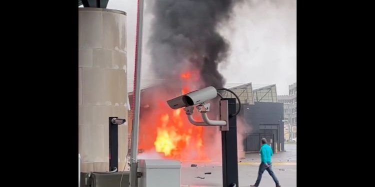 Investigators believe a mechanical failure could have been behind the Wednesday morning vehicle explosion at a U.S.-Canada border crossing in New York.