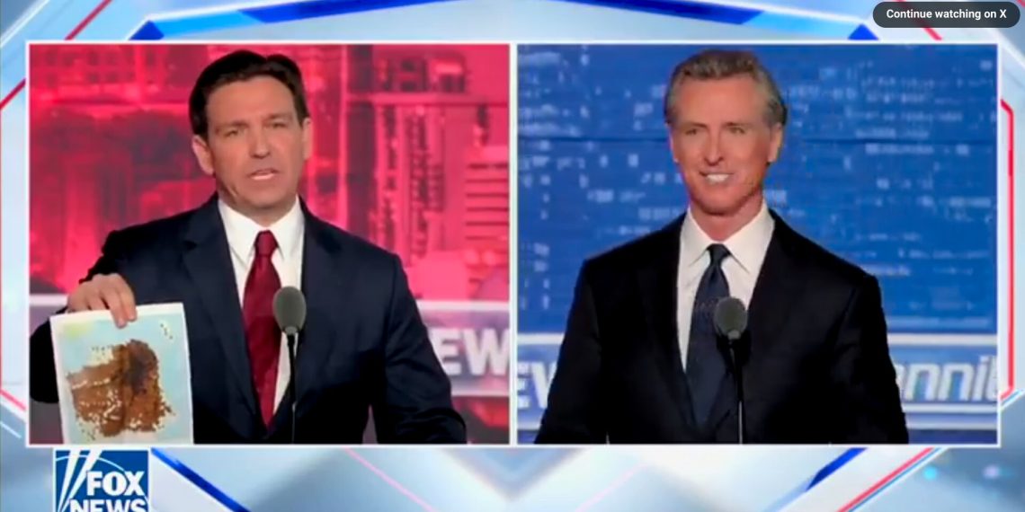 Newsom Rips Florida’s Mental Health System – DeSantis Pulls Out San Francisco Feces Map in Response