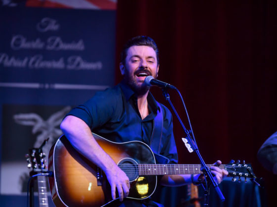 NASHVILLE, TENNESSEE - SEPTEMBER 13: Chris Young performs on stage during the 2023 Charlie Daniels Patriot Awards Dinner at City Winery Nashville on September 13, 2023 in Nashville, Tennessee. (Photo by Jason Davis/Getty Images)