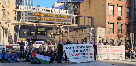 Hundreds Arrested After Pro-Palestinian Protesters Block New York Bridges, Holland Tunnel