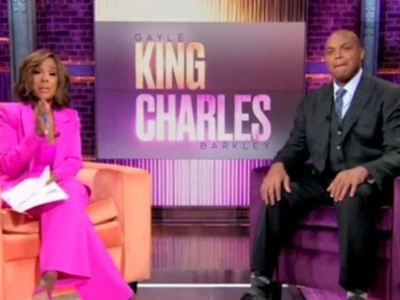 Gayle King, left, and Charles Barkley are the hosts of CNN's "KIng Charles" show.