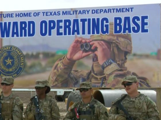 Texas plans to build a forward operating base in Eagle Pass to house soldiers assigned to the area to deal with the border crisis.