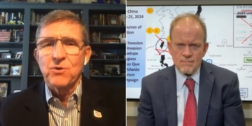 Retired Army Gen. Michael Flynn and guests on his "Inside the SCIF" podcast speak Mandarin courtesy of artificial intelligence.