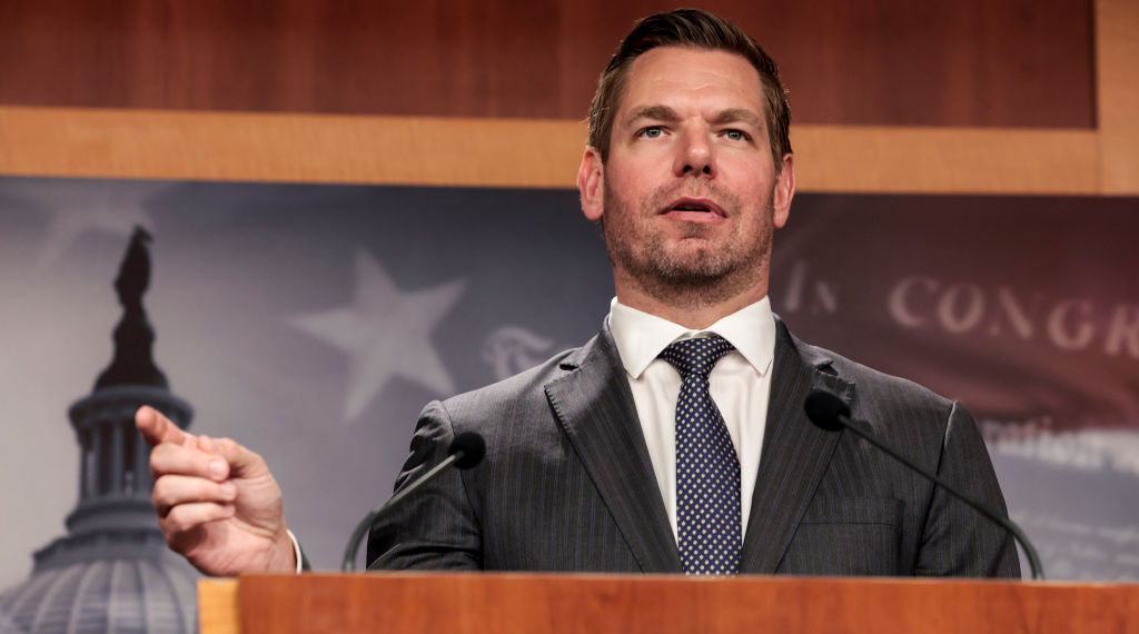 Swalwell Ripped After Posting Picture of Kid’s Note: ‘Don’t Threaten Me With a Good Time’