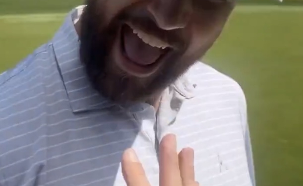 Video: Travis Kelce’s Friends Attempt to Distract Him in Golf by Playing Taylor Swift’s Song