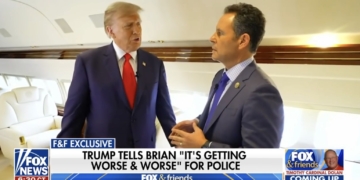 Trump Rips Biden Over Fallen Officer Response 