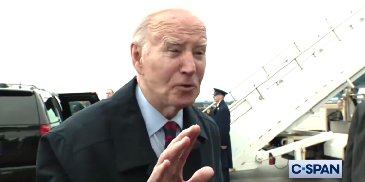 Biden Insists He’s Ahead in the Polls When Asked About Dems Concerned About His Standing
