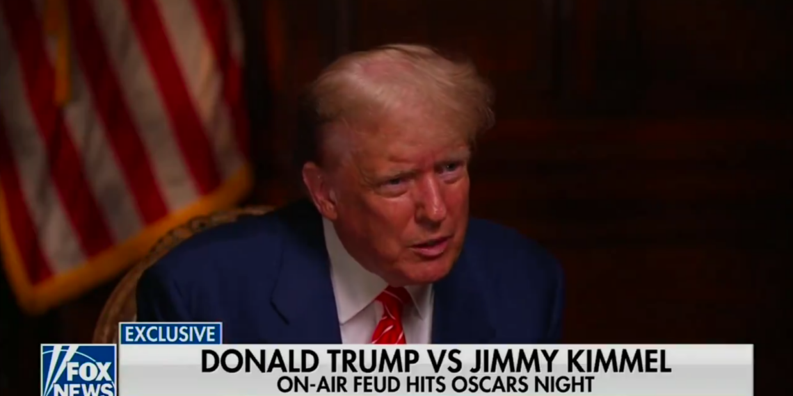 Trump Mocks Kimmel for Reading His Attack at the Oscars: ‘Even Dumber Than I Thought’