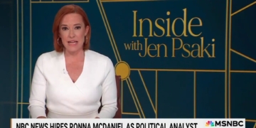 Psaki Complains About the ‘Right-Wing Ecosystem’ Comparing Her to Ronna McDaniel Being Hired by NBC