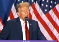 Former President Donald Trump speaks in Richmond, Virginia, on Saturday.