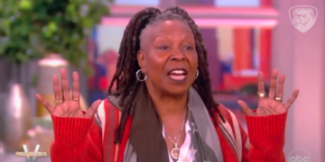 Whoopi Goldberg Says She is ‘Offended’ Trump Went to Funeral of Slain NYPD Officer